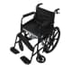 Folding Commode Wheelchair with Attendant Brakes thumbnail 5