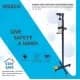 Hand Sanitizer Stand With Bottle(Touch Free) - Vissco thumbnail 6